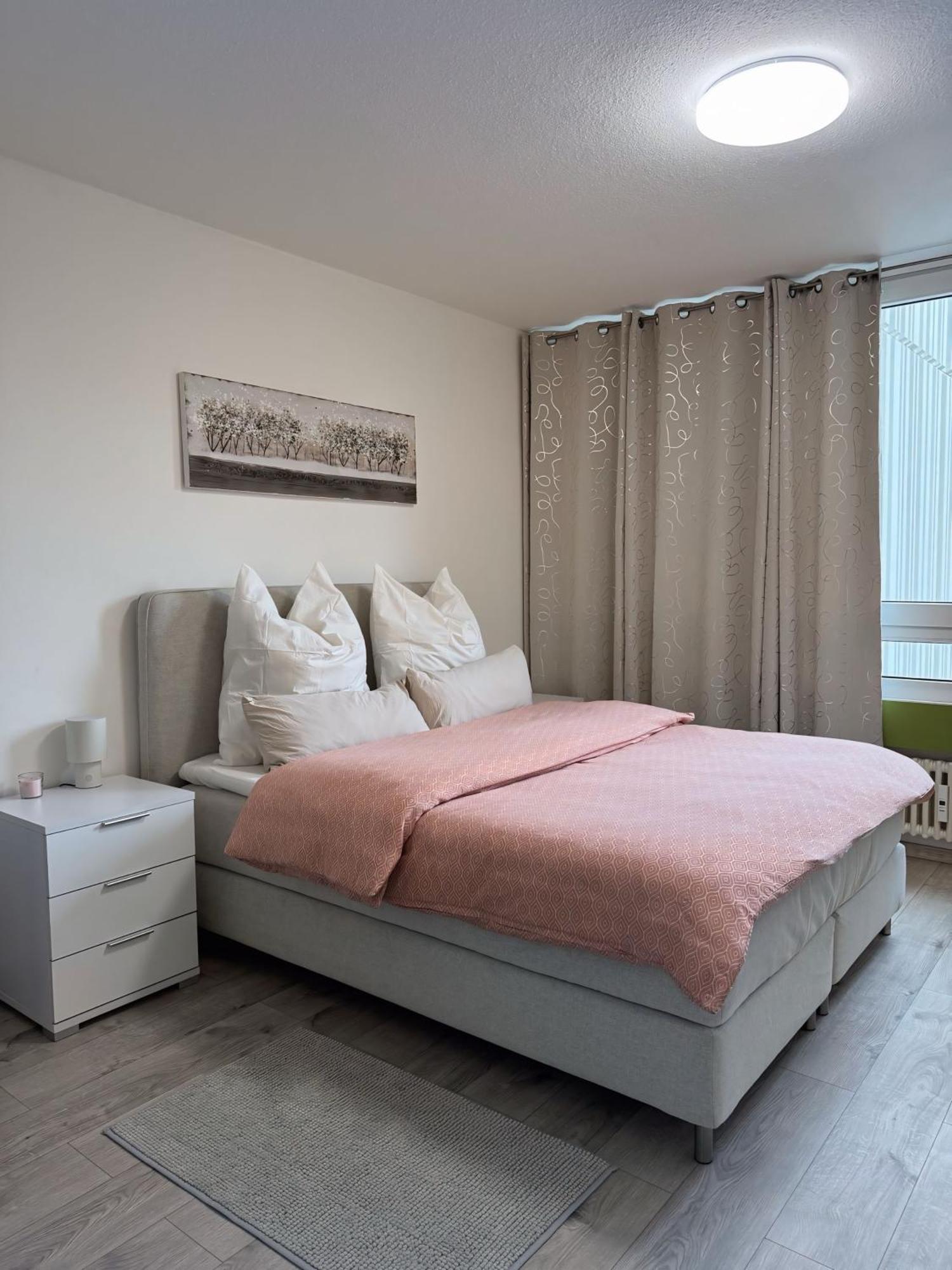 Modern Two-bedroom With Balcony In